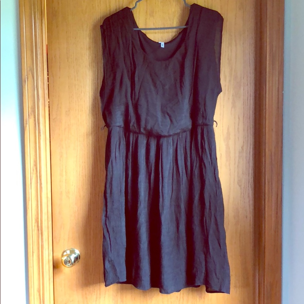 Beautiful black dress.